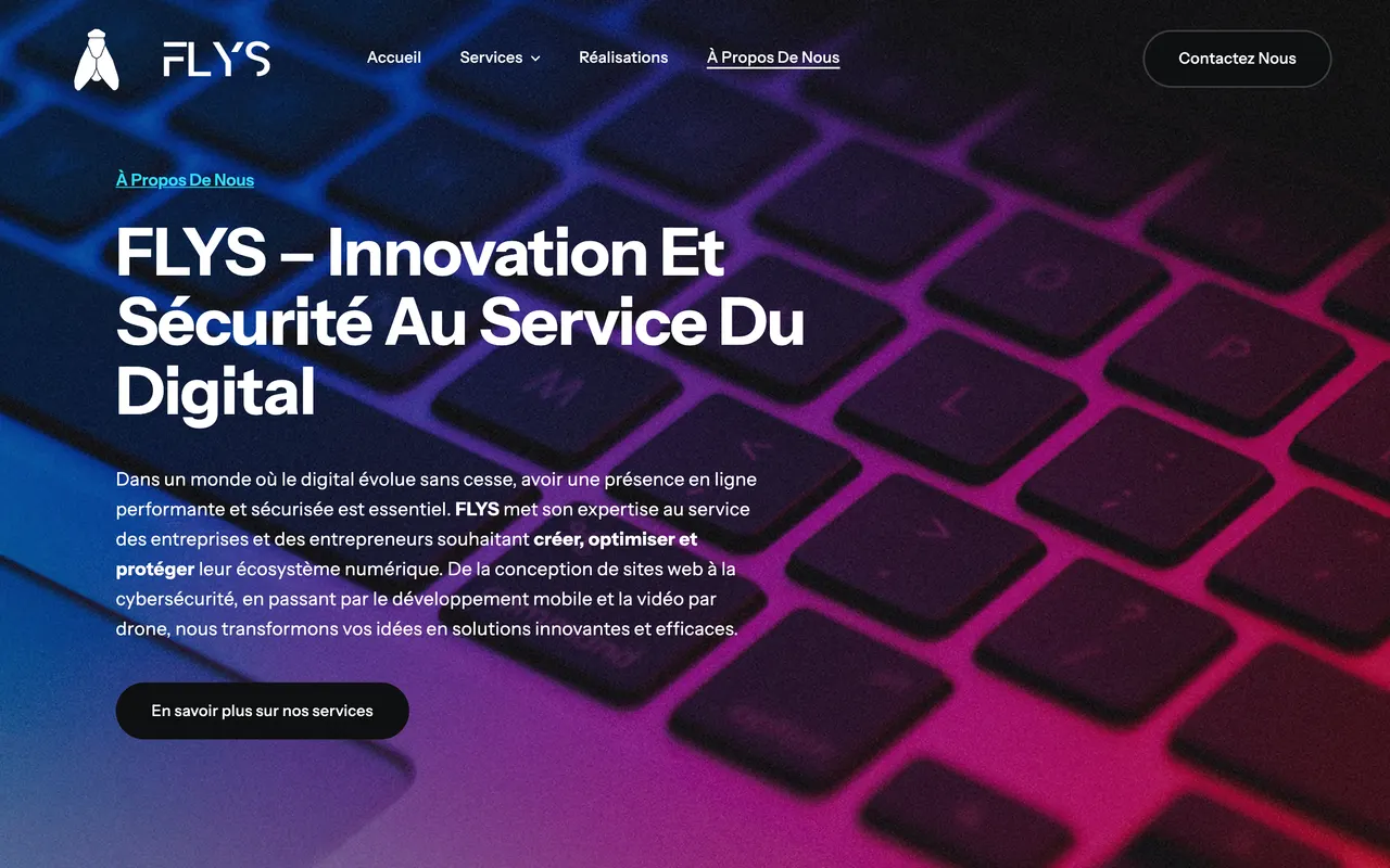 Ancienne page À propos
