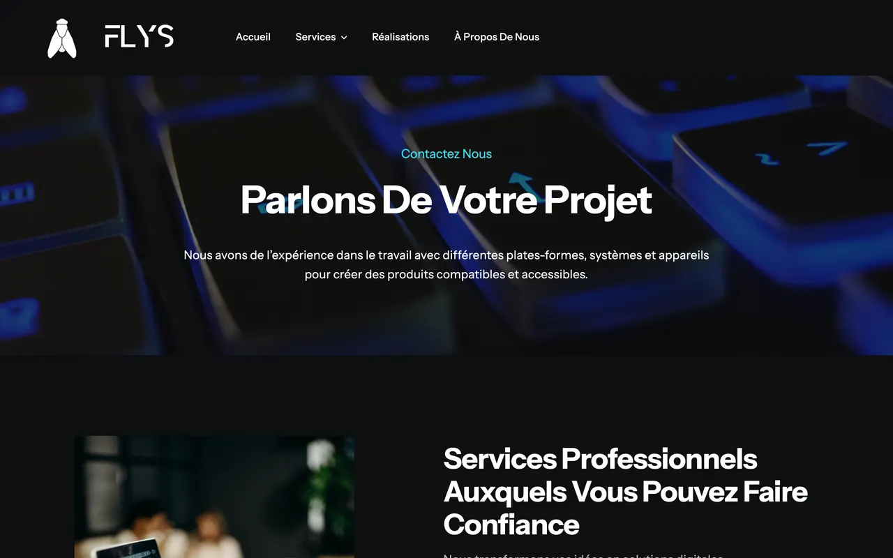 Ancienne page Contact