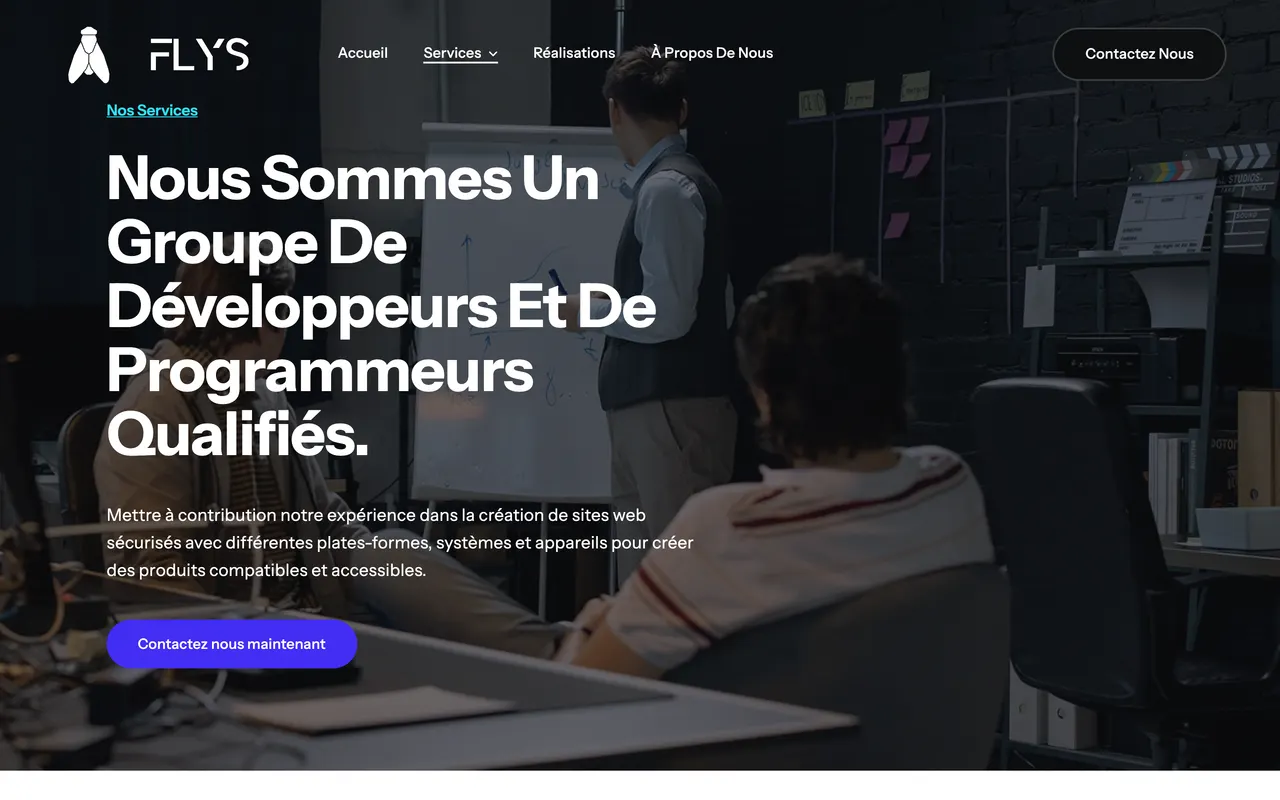 Ancienne page Services